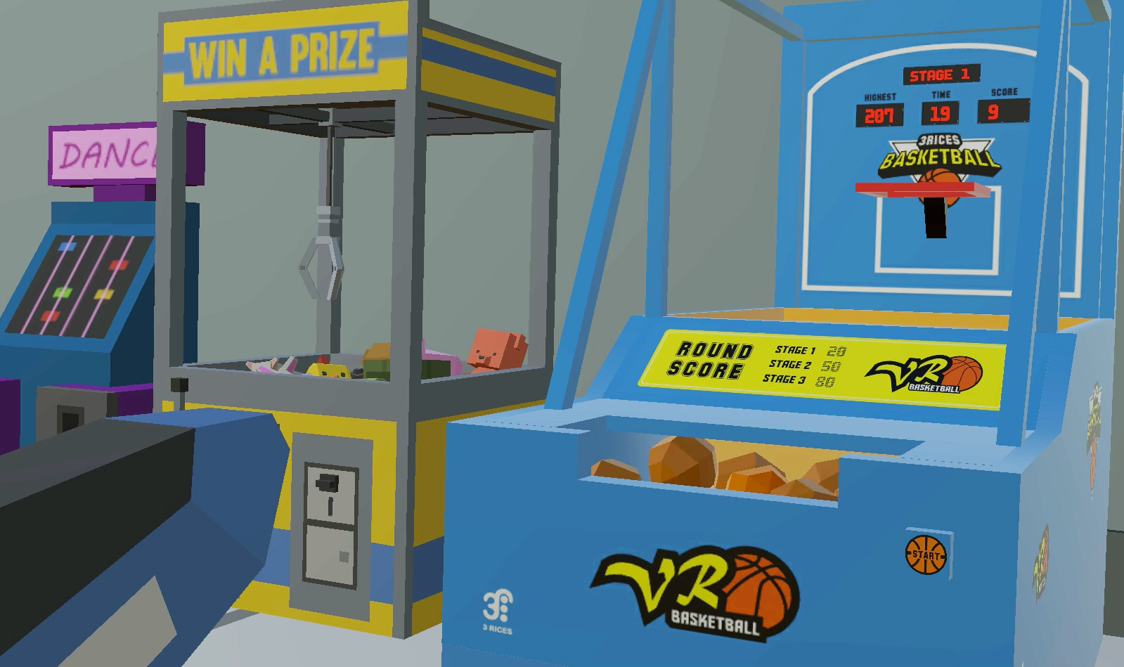 Basketball VR Game