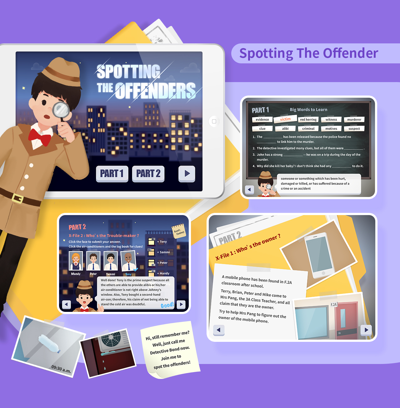 60 Web-based Learning and Teaching Support (WLTS) Interactive Games - Secondary School