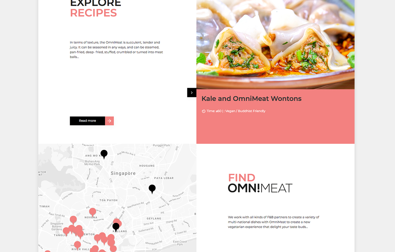 OmniMeat Website